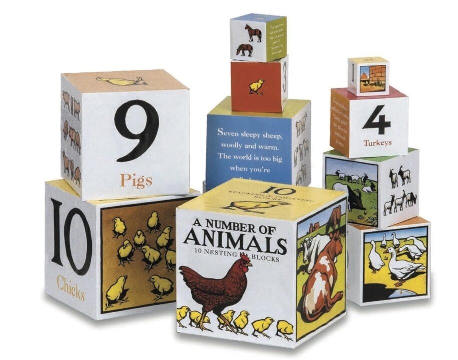 A Number of Animals Blocks