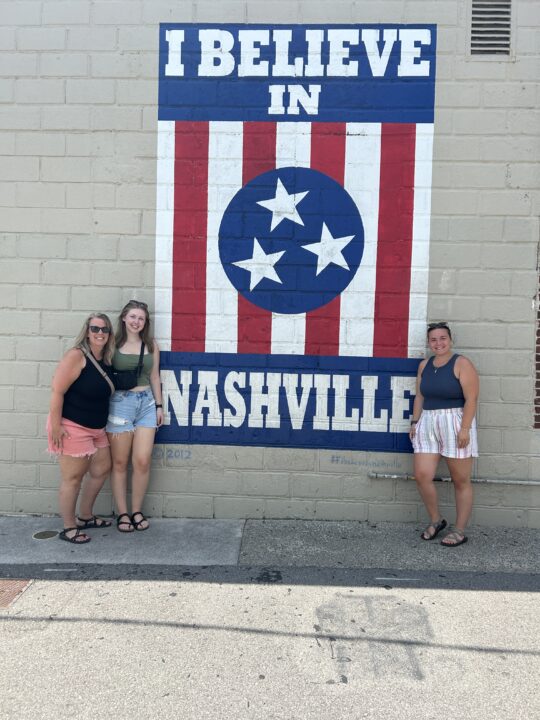 Stacie Reagan Bekah at Nashville Mural