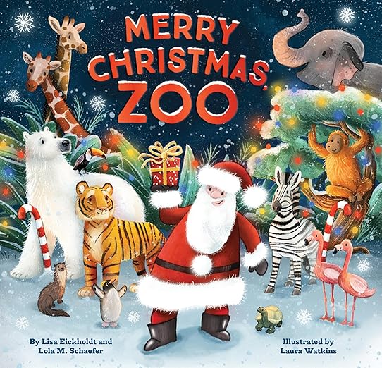 Merry Christmas Zoo cover