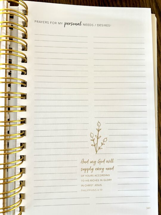 Make Prayer a Priority with a #NotConsumed Prayer Journal - Sincerely Stacie